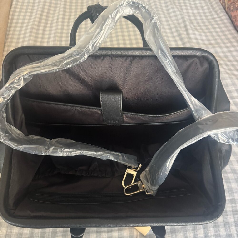 BEIS THE ESSENTIAL WEEKENDER BAG IN BLACK - SOLD OUT - Picture 5 of 16
